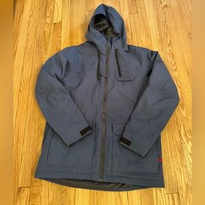 686 Infidry Men’s Navy Blue Snowboard Jacket Sz Large
